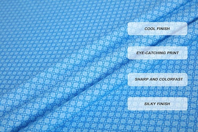 Damipow Premium Golf Shirts for Men Dry Fit Performance Polo Short Sleeve Collared Shirt